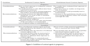 Effect of Contrast Agents on Pregnant Women